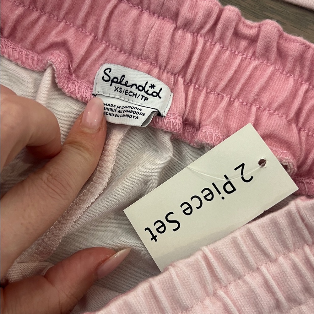Splendid Pink Gradient Pajama Set NWT - Picture 5 of 6